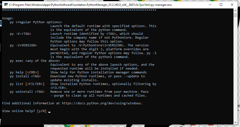 Easy Submit IndexNow URL's Using Python (7-Step-Guide) 6 python successfully instaled
